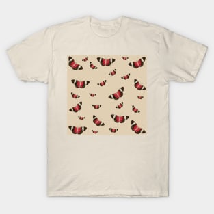 Vintage Butterfly Pattern T-Shirt